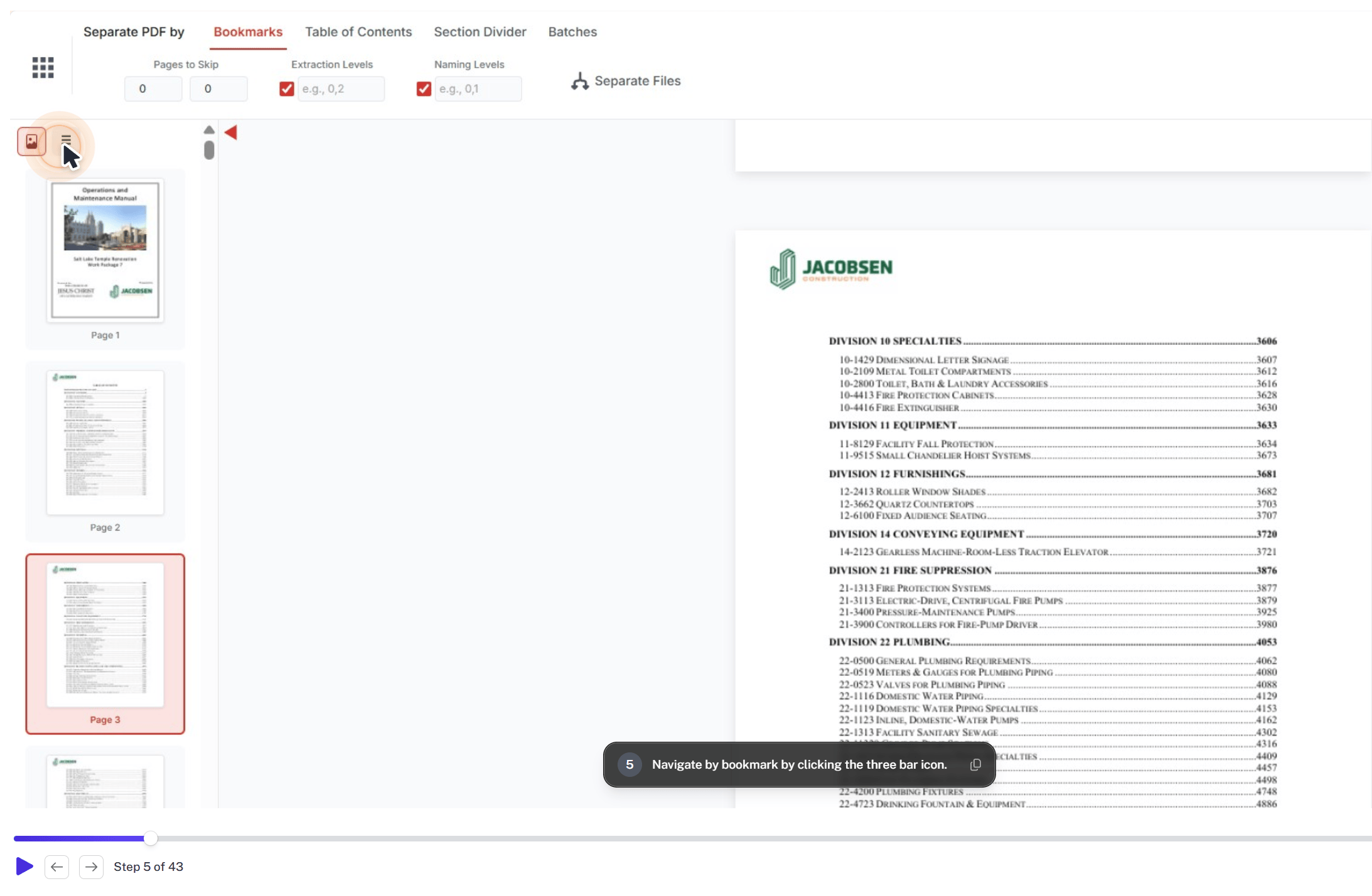 Step by Step PDF Splitter Guide