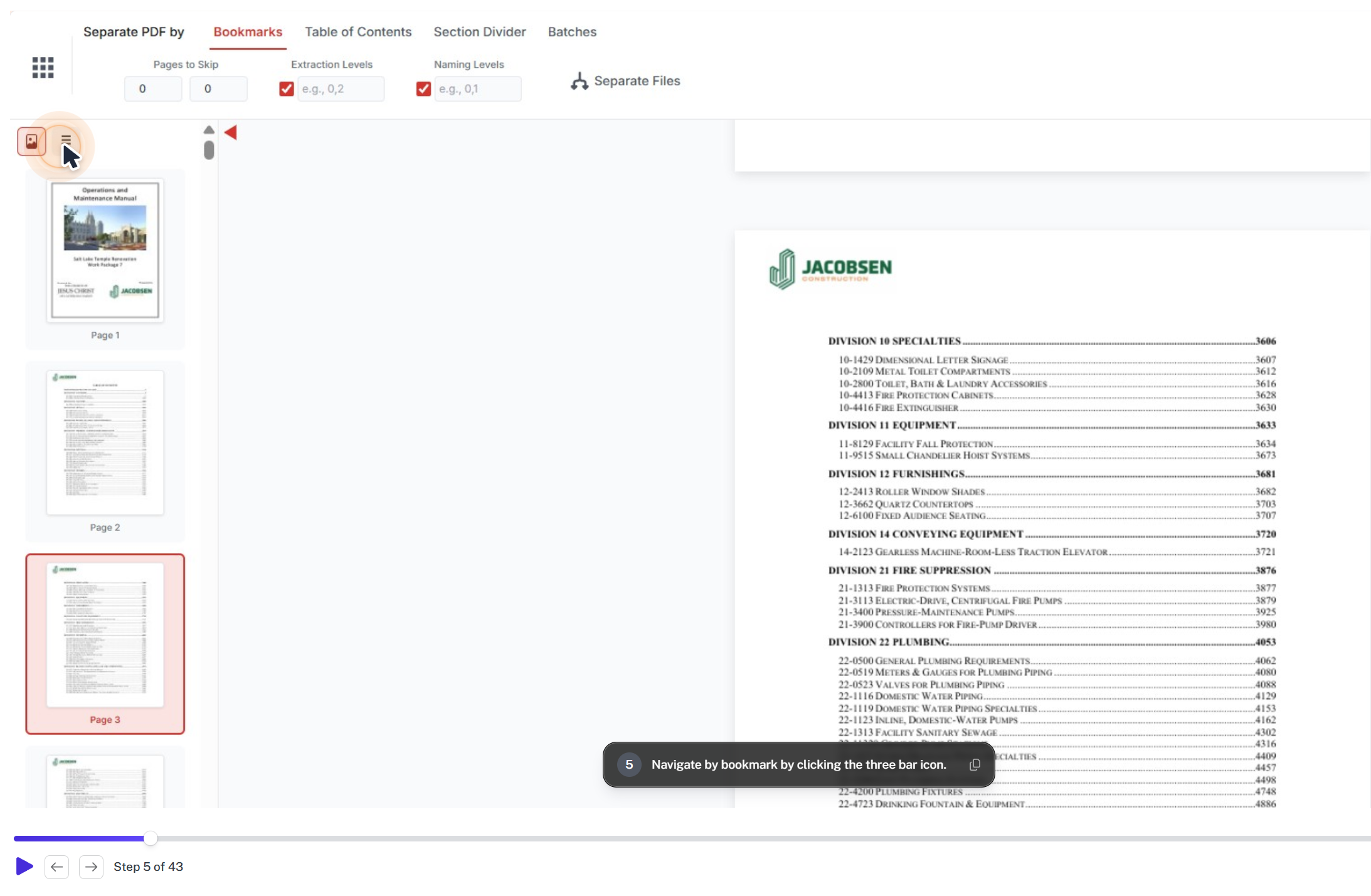 Step by Step PDF Splitter Guide